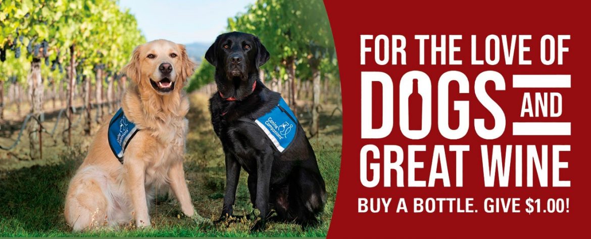 For the love of dogs and great wine