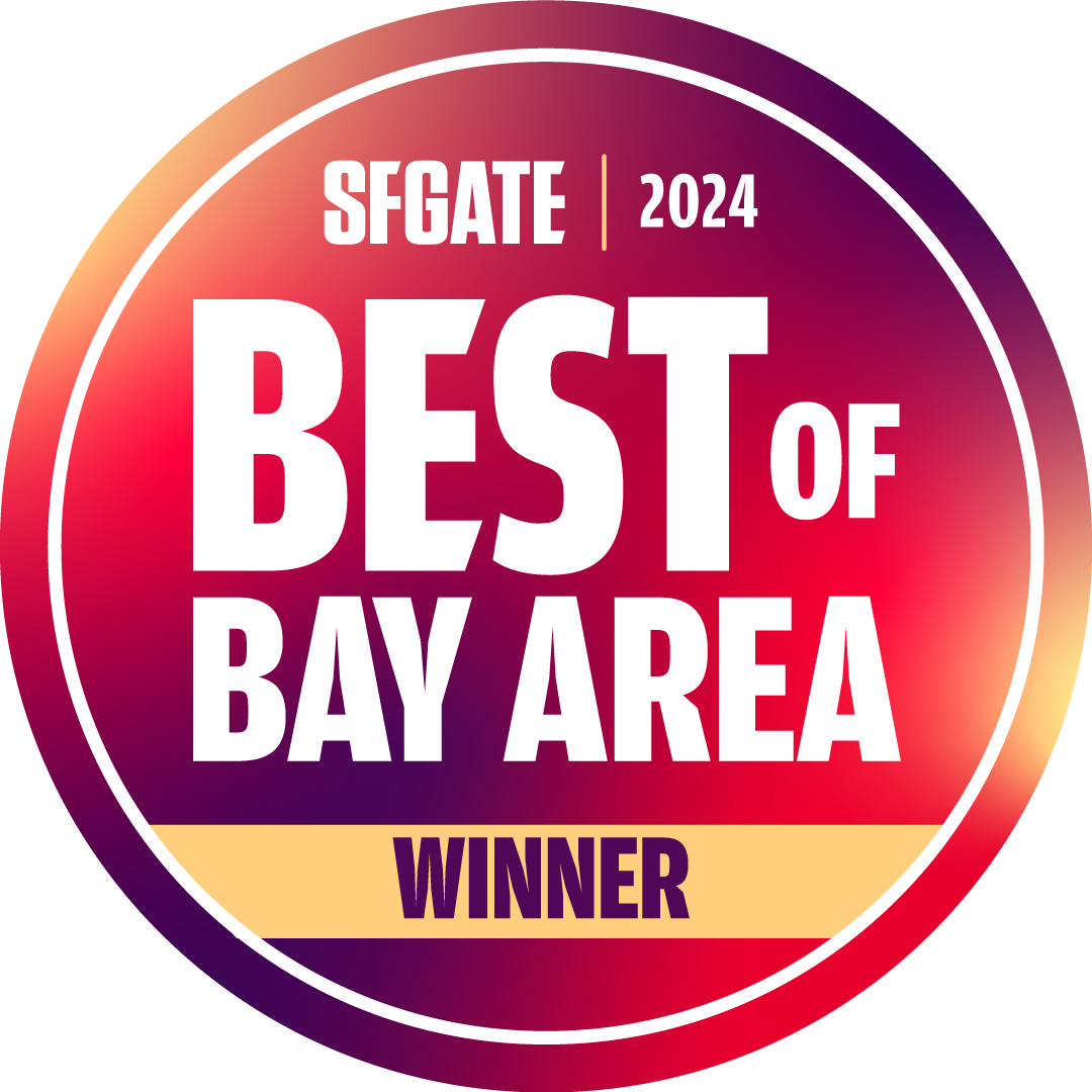 Best of the Bay Area Winner Badge SFGATE - Best Winery & Best Tasting Room