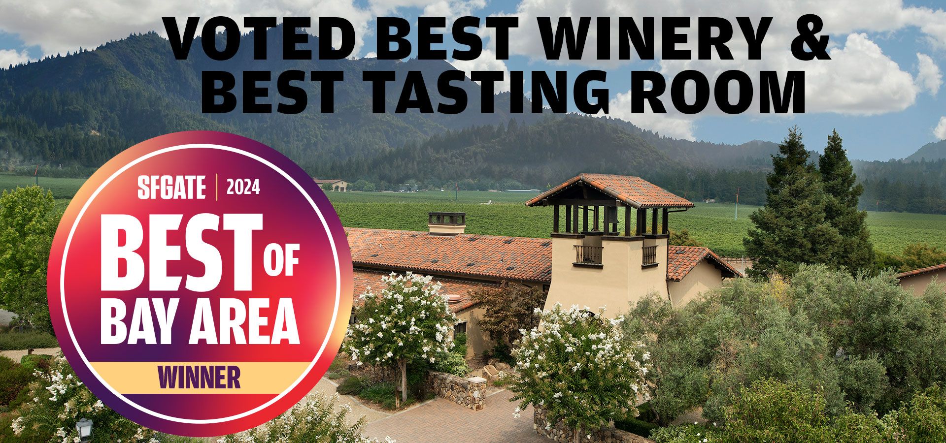 Best Winery and Best Tasting Room in the Bay Area