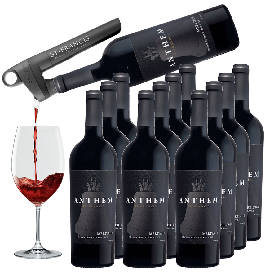 Case of 'Anthem' Meritage with complimentary Coravin Pivot