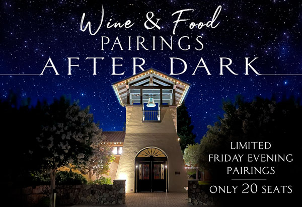 Wine & Food Pairings After Dark