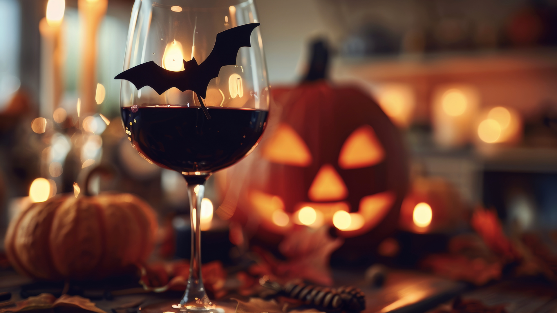 Halloween and wine