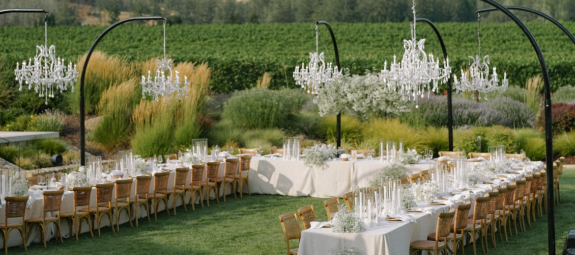 wedding table setting